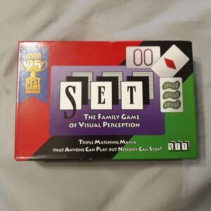 VINTAGE 1988 Set Board Game - The Family Board Game of Visual Perception